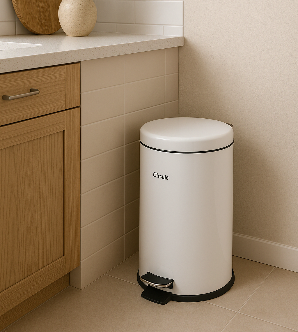 سطل 20L تمام سفید - Image 2